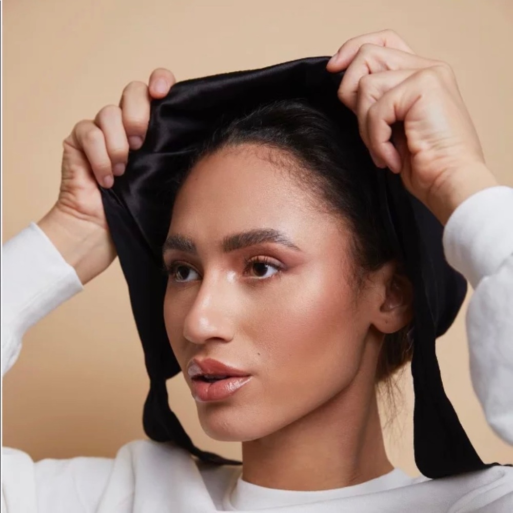 COPY - Modal  Jersey Stretch Lined Satin Tie Back Underscarf